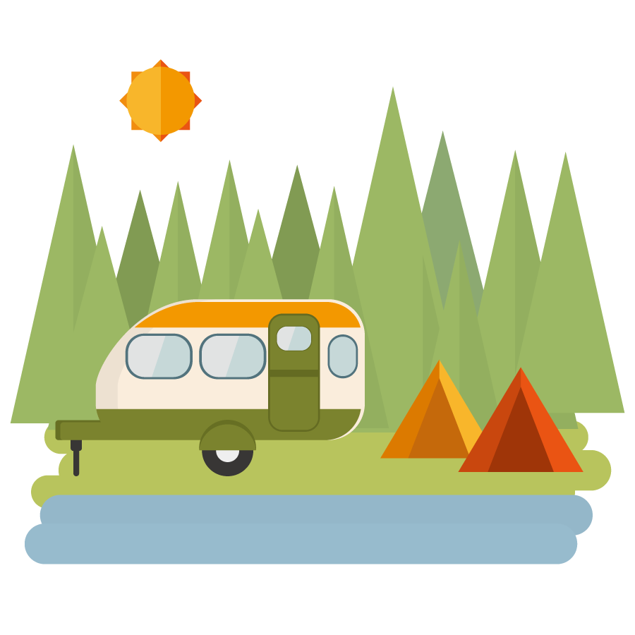 camping tent clip art vector camping