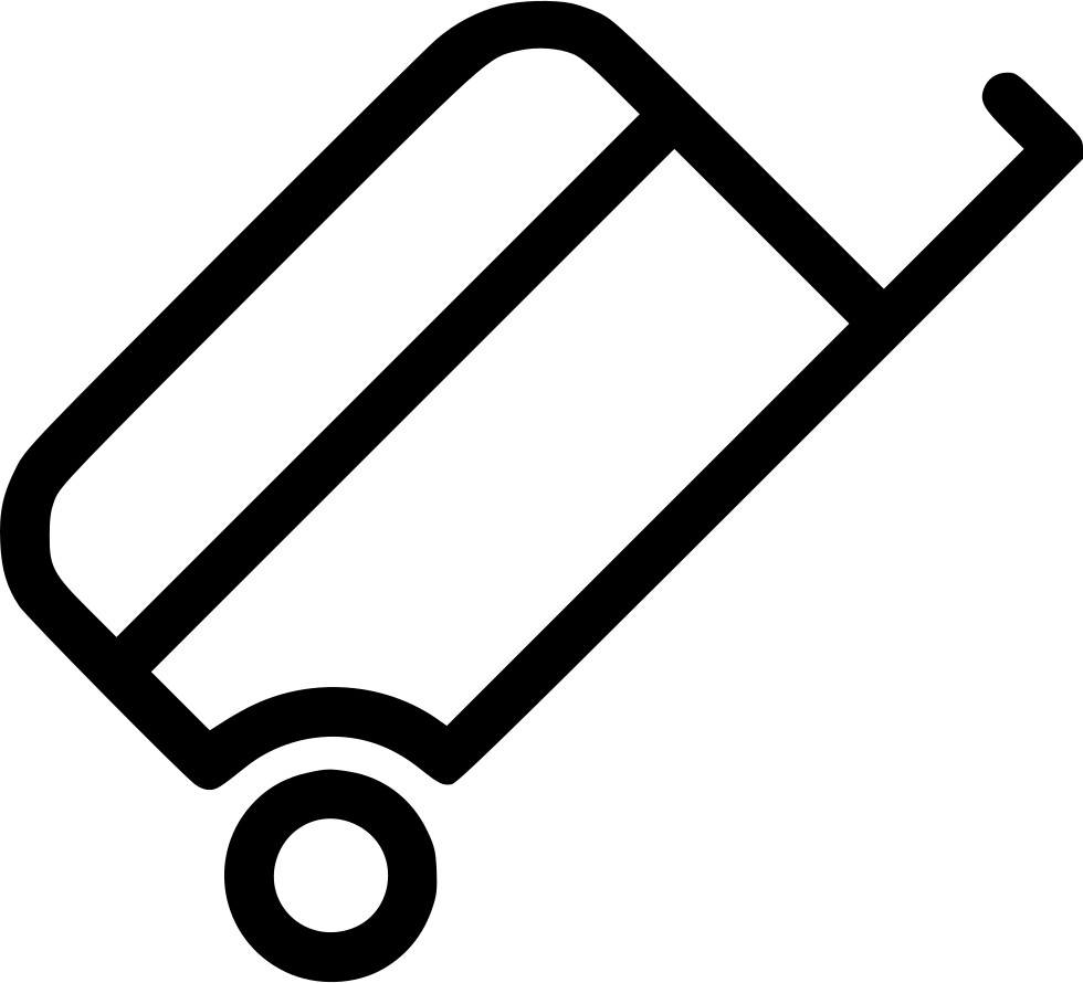 baggage suitcase travel trolley computer icons suitcase