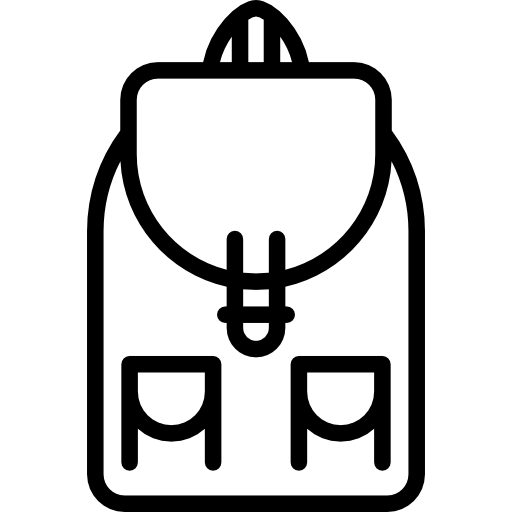 baggage travel backpack computer icons travel