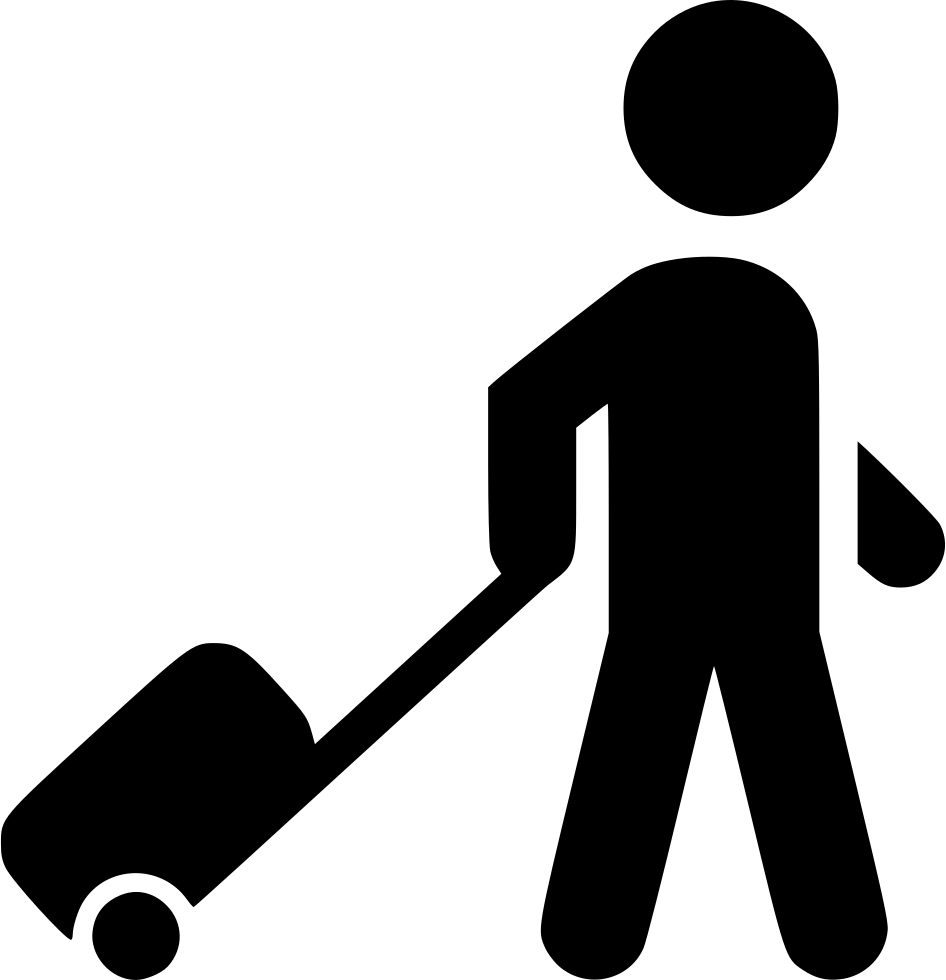 baggage travel suitcase computer icons hotel travel