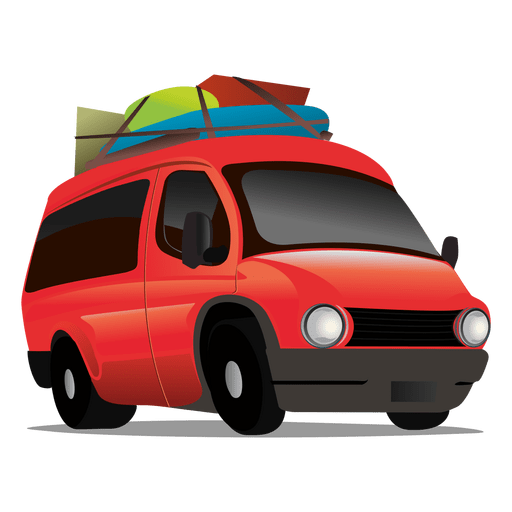 car travel visit vector