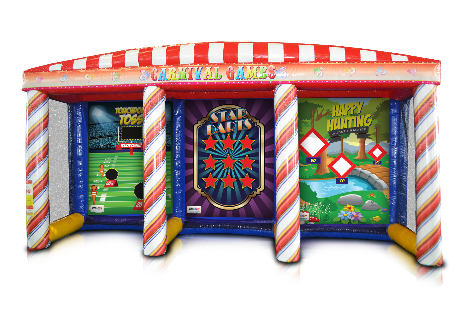 carnival game renting traveling carnival water slide carnival