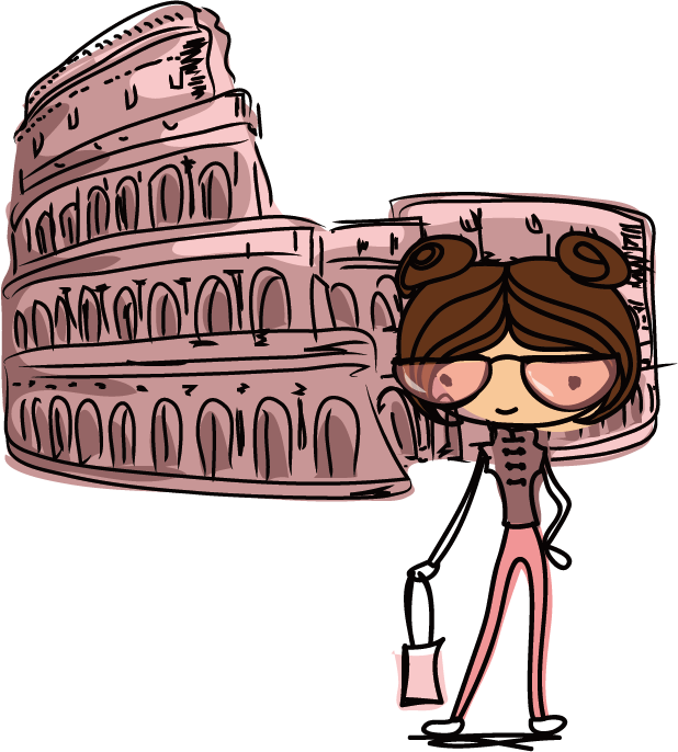 cartoon drawing tourism caricature illustration creative travel
