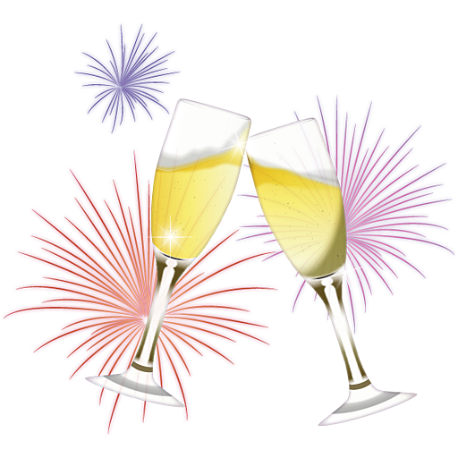 champagne glass icon travel