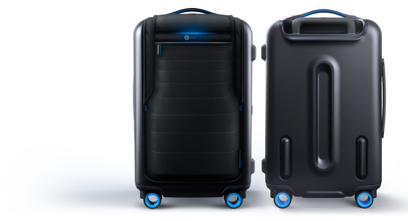 bluesmart baggage suitcase travel hand luggage luggage png image