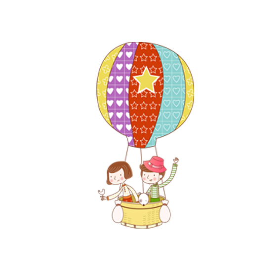 child euclidean vector travel vector space cartoon hot air balloon children