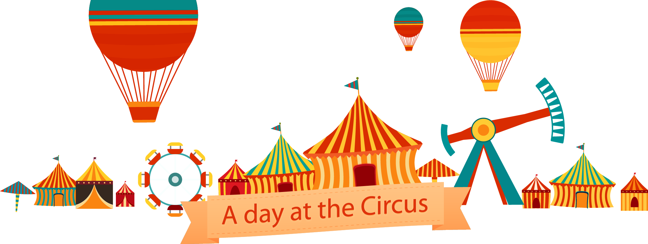circus traveling carnival clown illustration vector circus