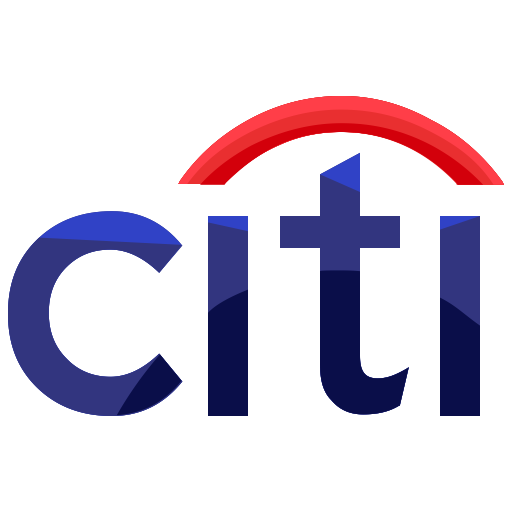 citibank citigroup company the travelers companies concise vector