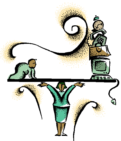 clip art work life balance family child image travel abroad