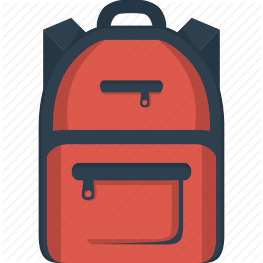 computer icons backpack bag travel clip art school bag drawing vector