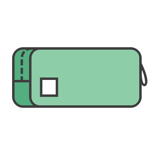 computer icons travel cosmetic toiletry bags suitcase hotel travel