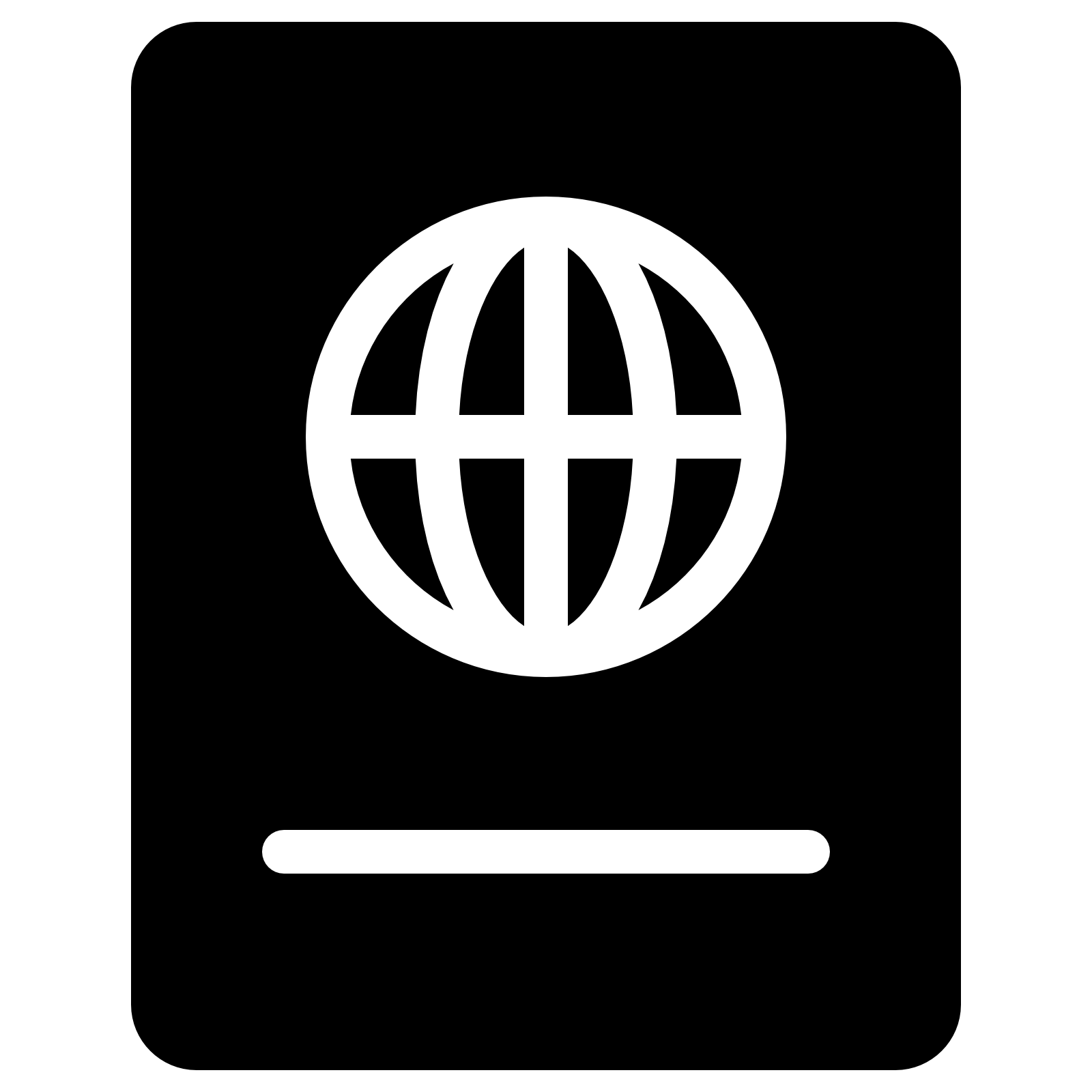 computer icons travel visa credit card passport