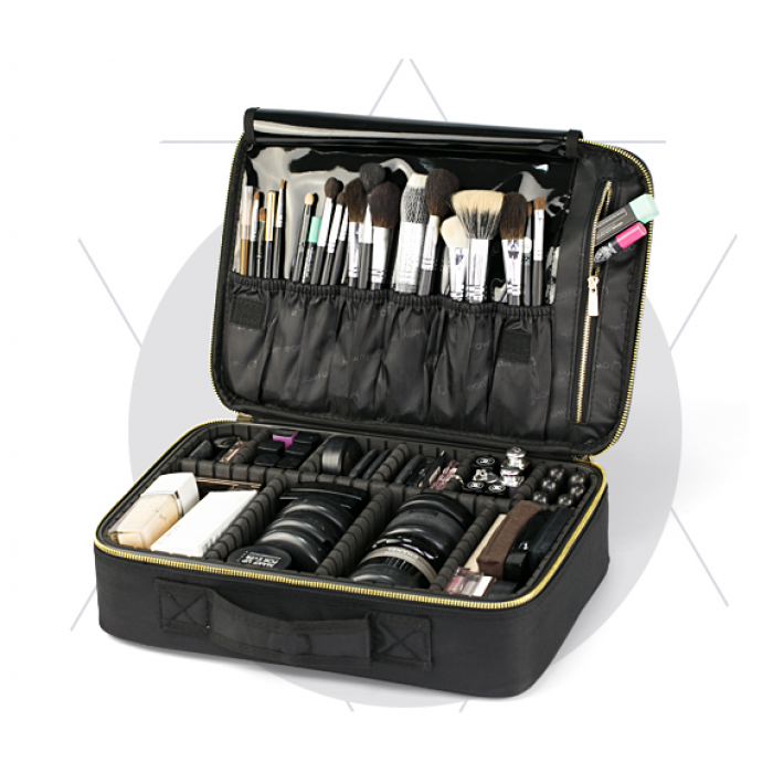 cosmetic toiletry bags cosmetics make up artist case travel roll up