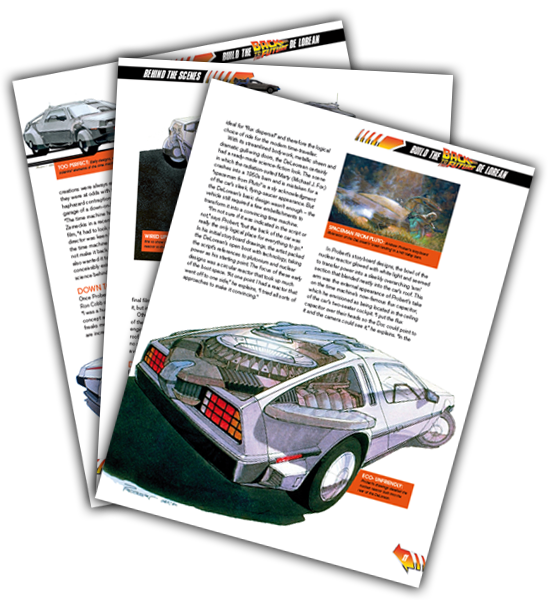 delorean time machine back to the future time travel magazine back to the future delorean