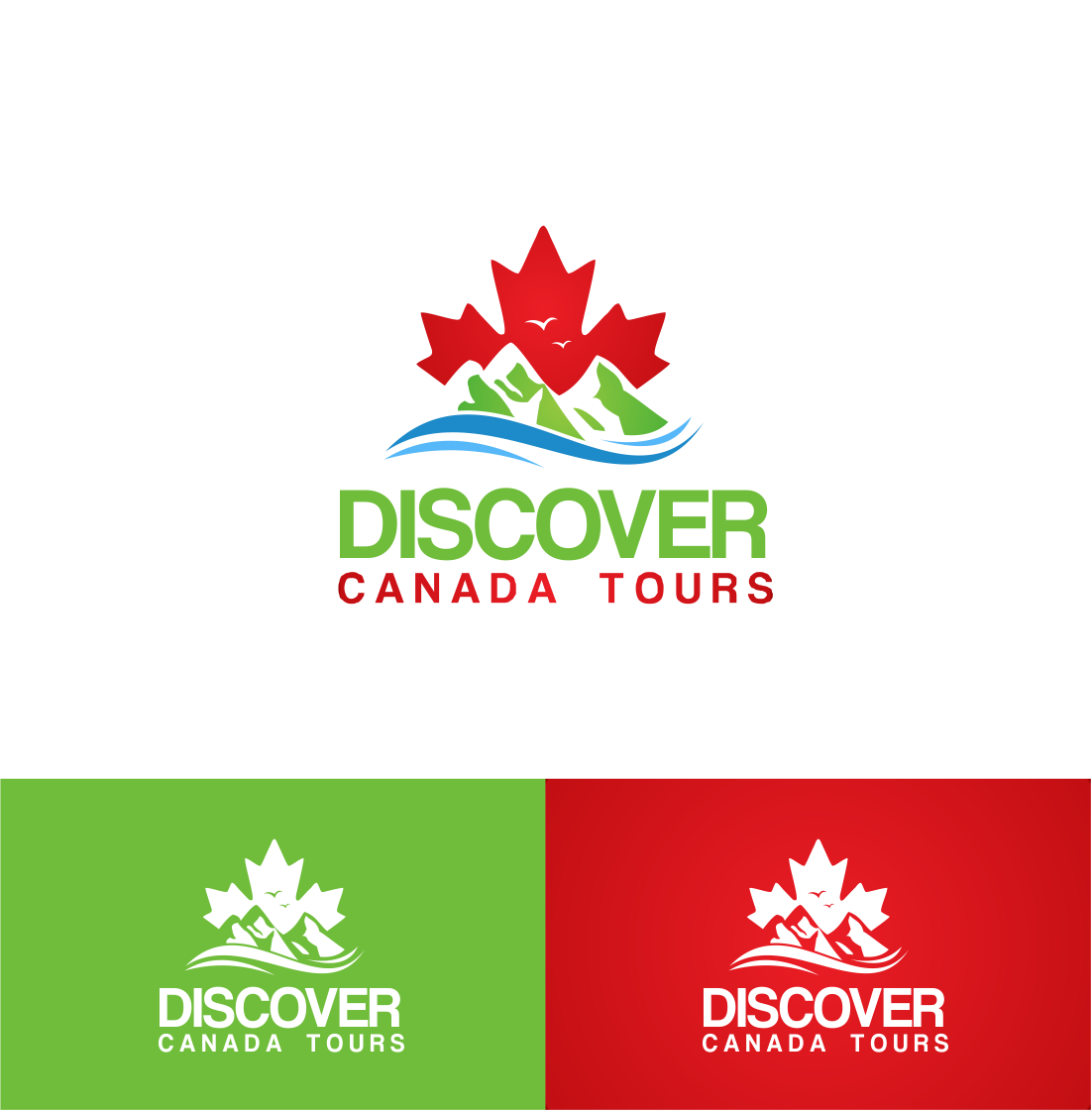 discover canada tours travel agent logo package tour travel