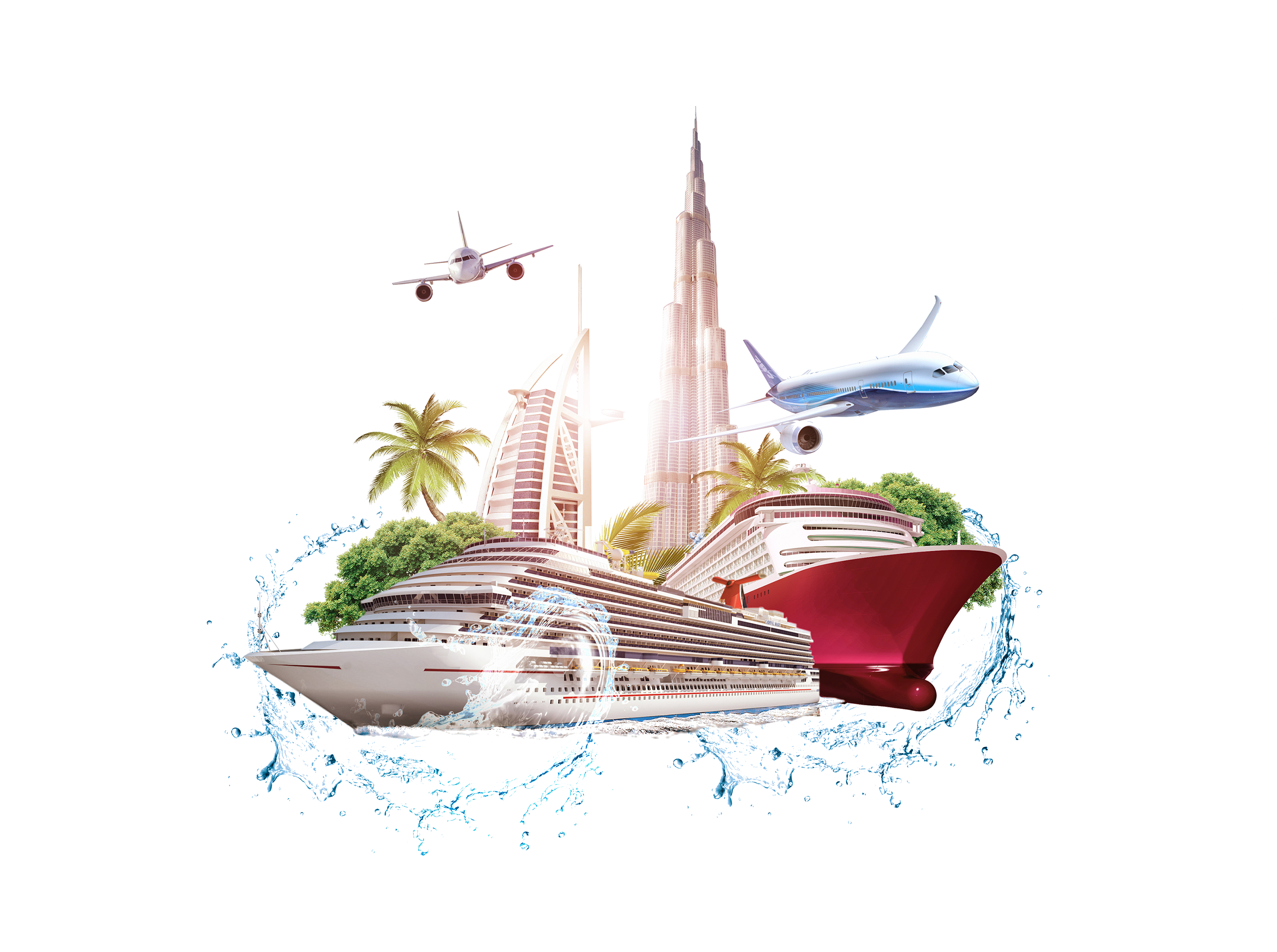 dubai travel architecture - Free Png Download | Seekpik