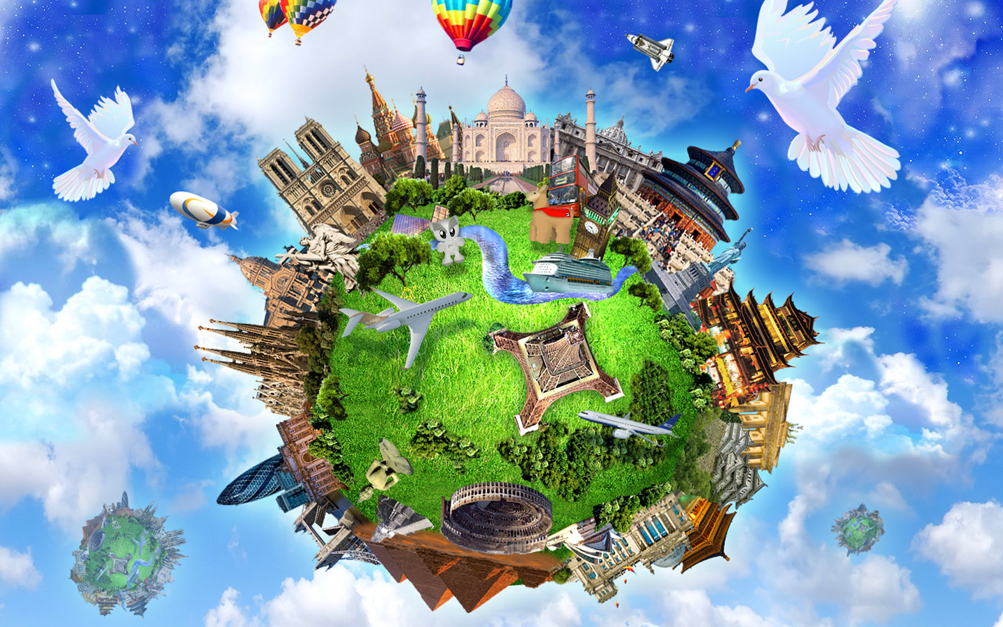 earth travel desktop wallpaper globe travel