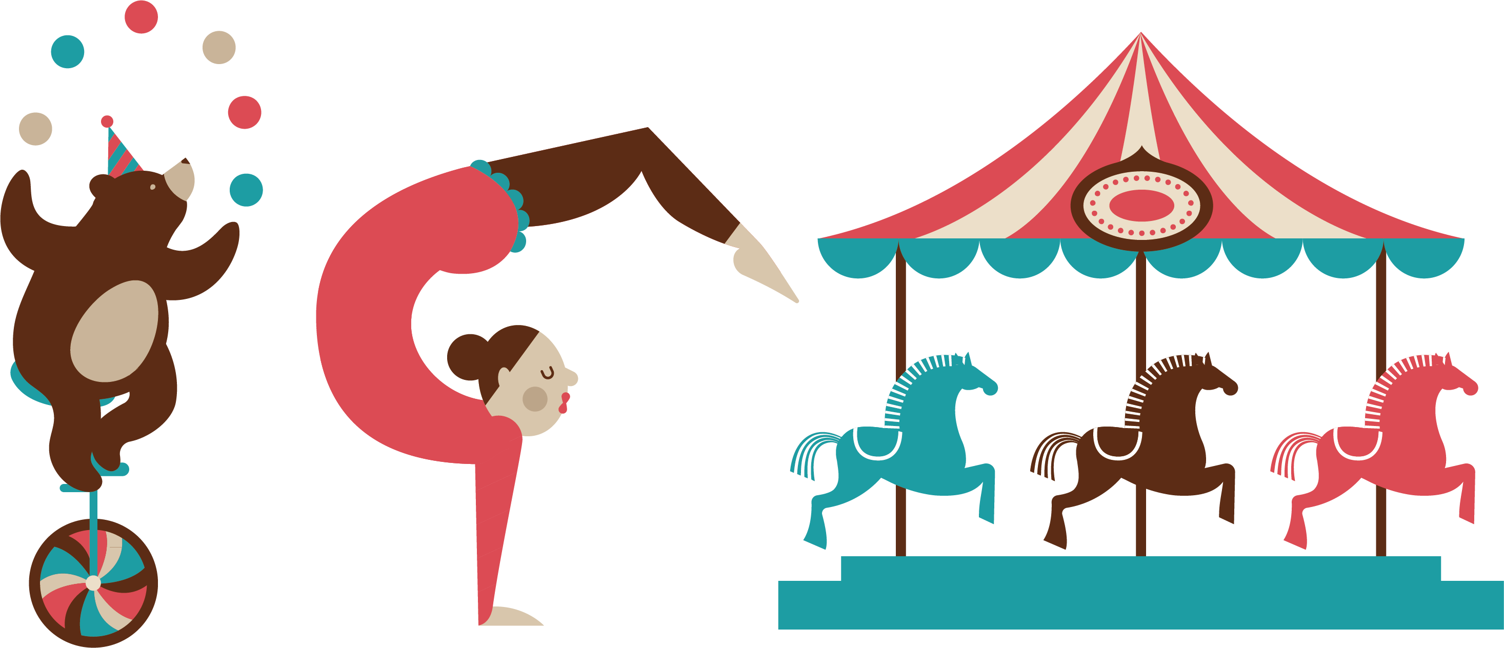 fair traveling carnival poster circus circus