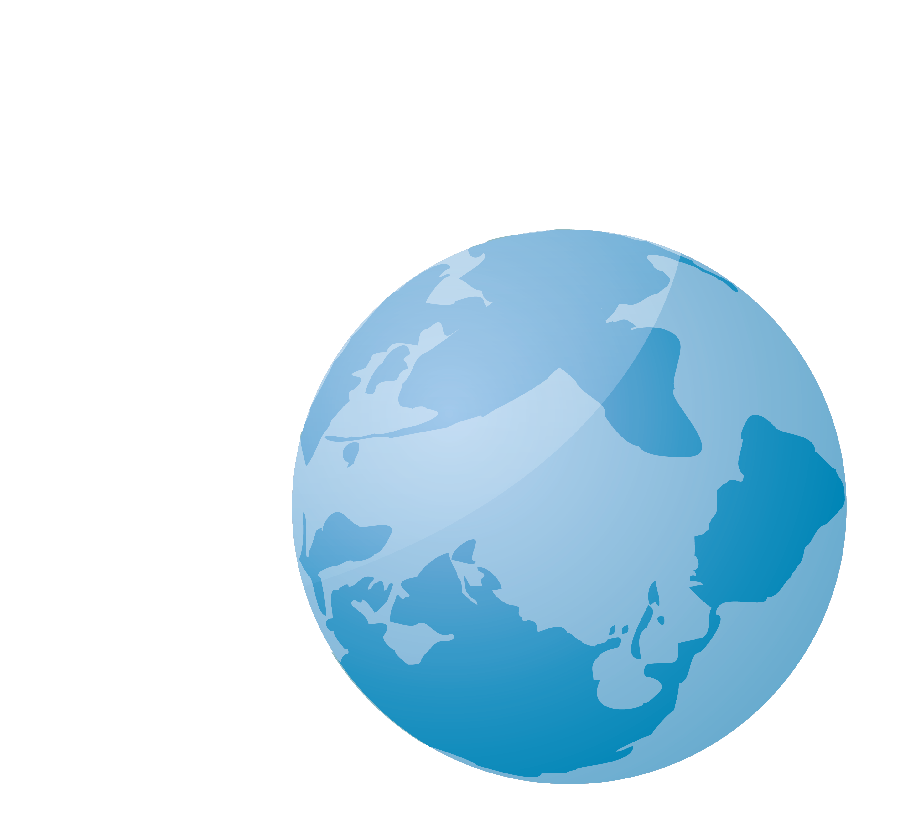 earth traveler 208 planet icon blue planet