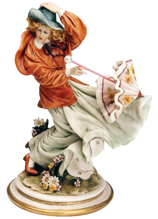 figurine sculpture porcelain clip art medieval sculpture travel vintage lady 130