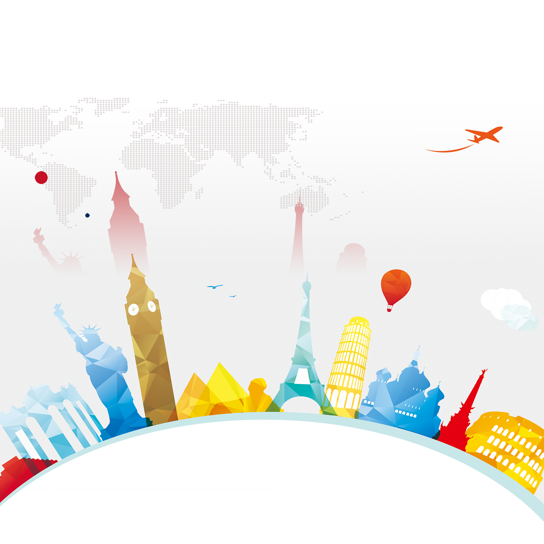 eiffel tower travel agent tourism study abroad geometric figures