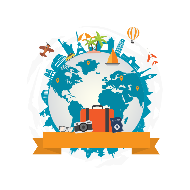 elephanta caves world tourism day world tourism organization september 27 global travel city vector material