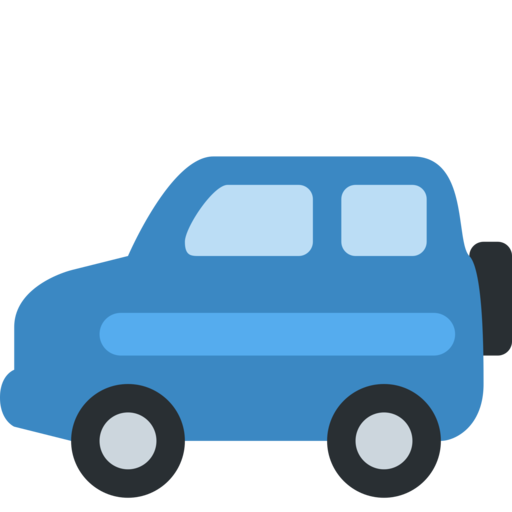 emoji domain car travel sport utility vehicle emoji