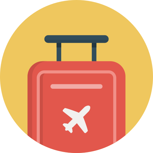 flight air travel airplane computer icons travel baggage icon png