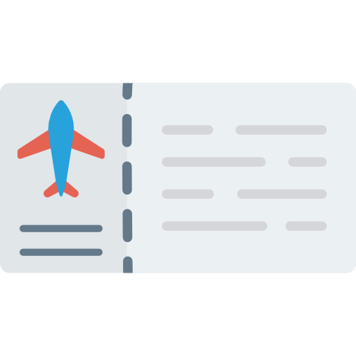 flight computer icons airline ticket transport travel