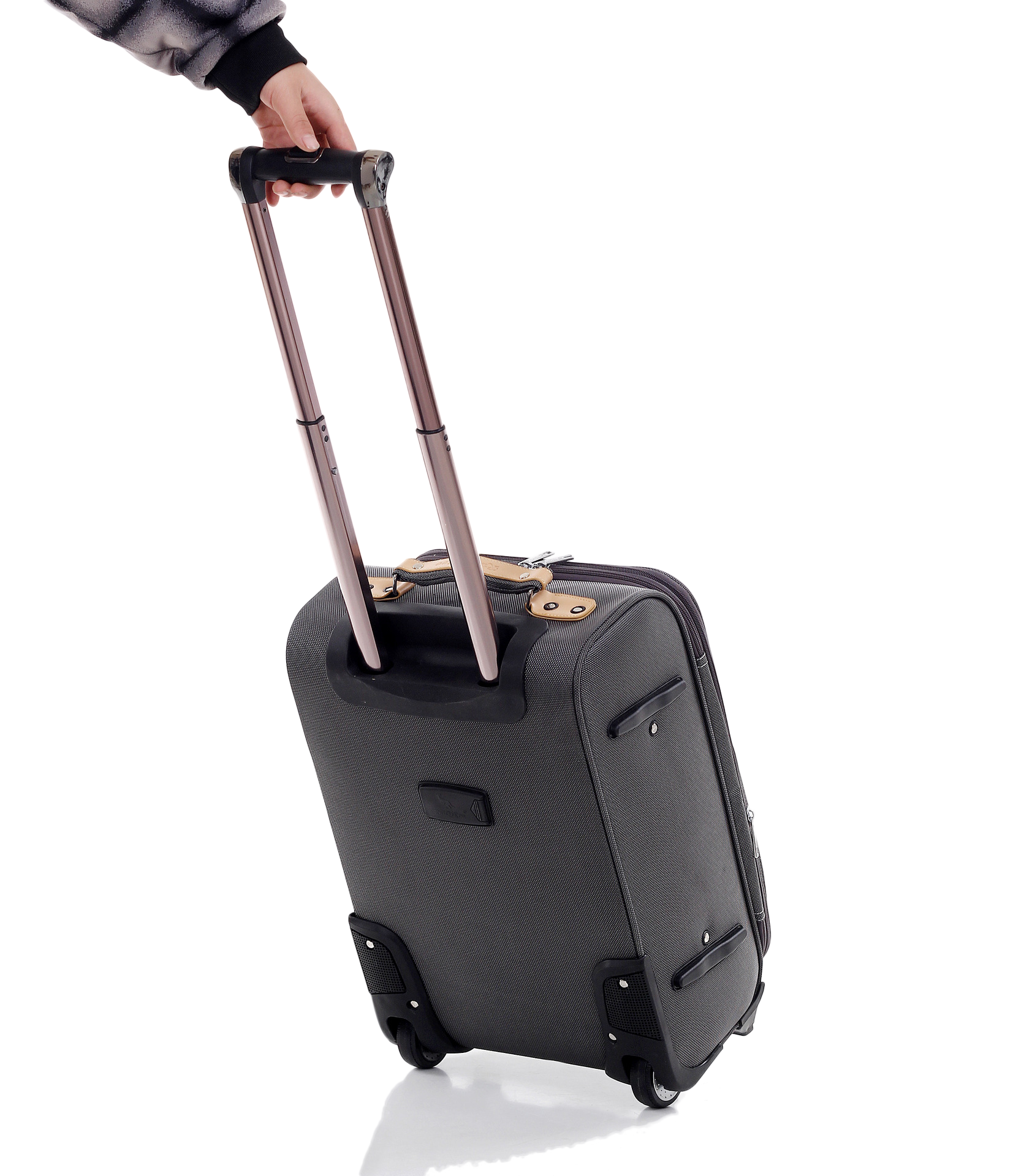hand luggage baggage suitcase bag tag travel black suitcase