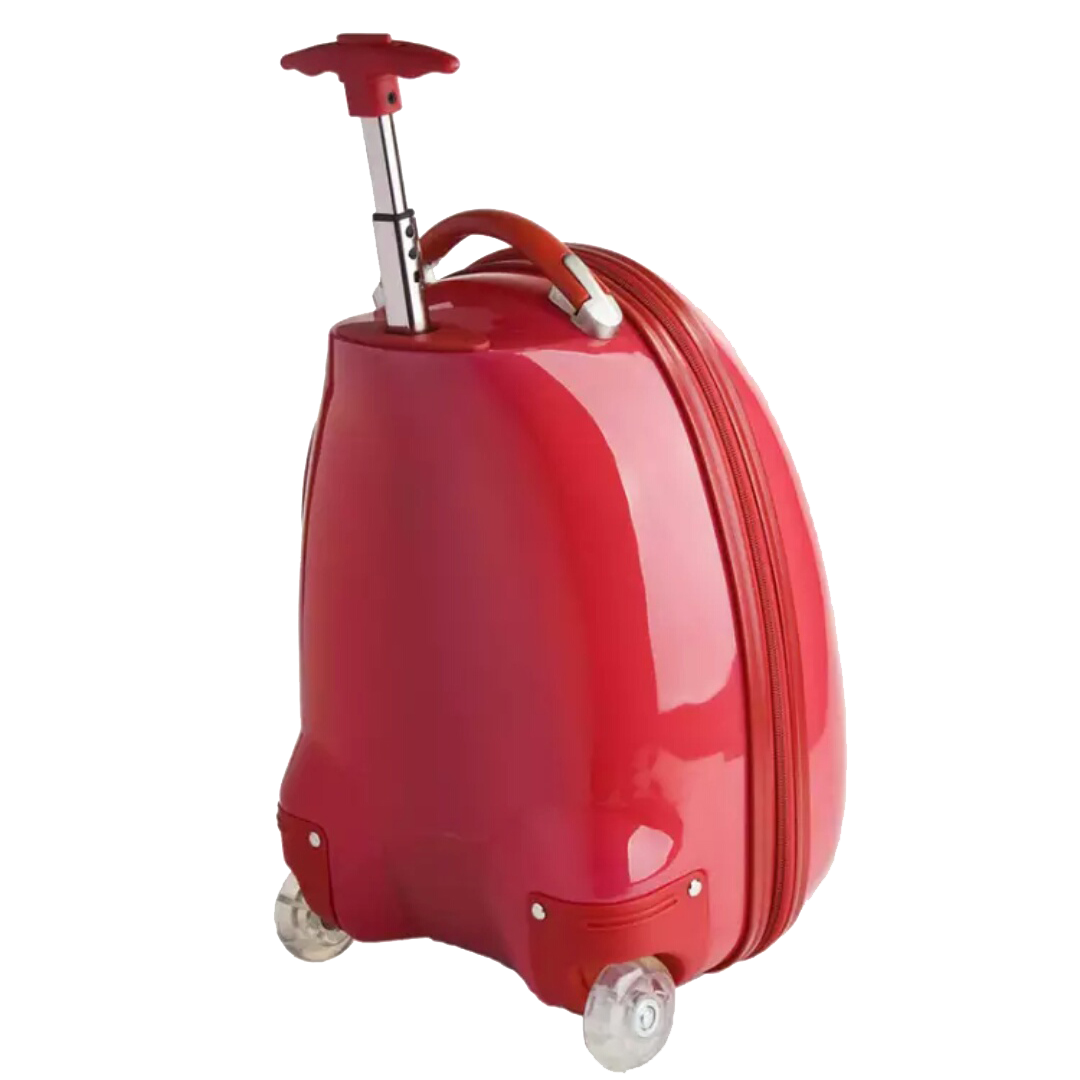 hand luggage suitcase child travel child suitcase behind