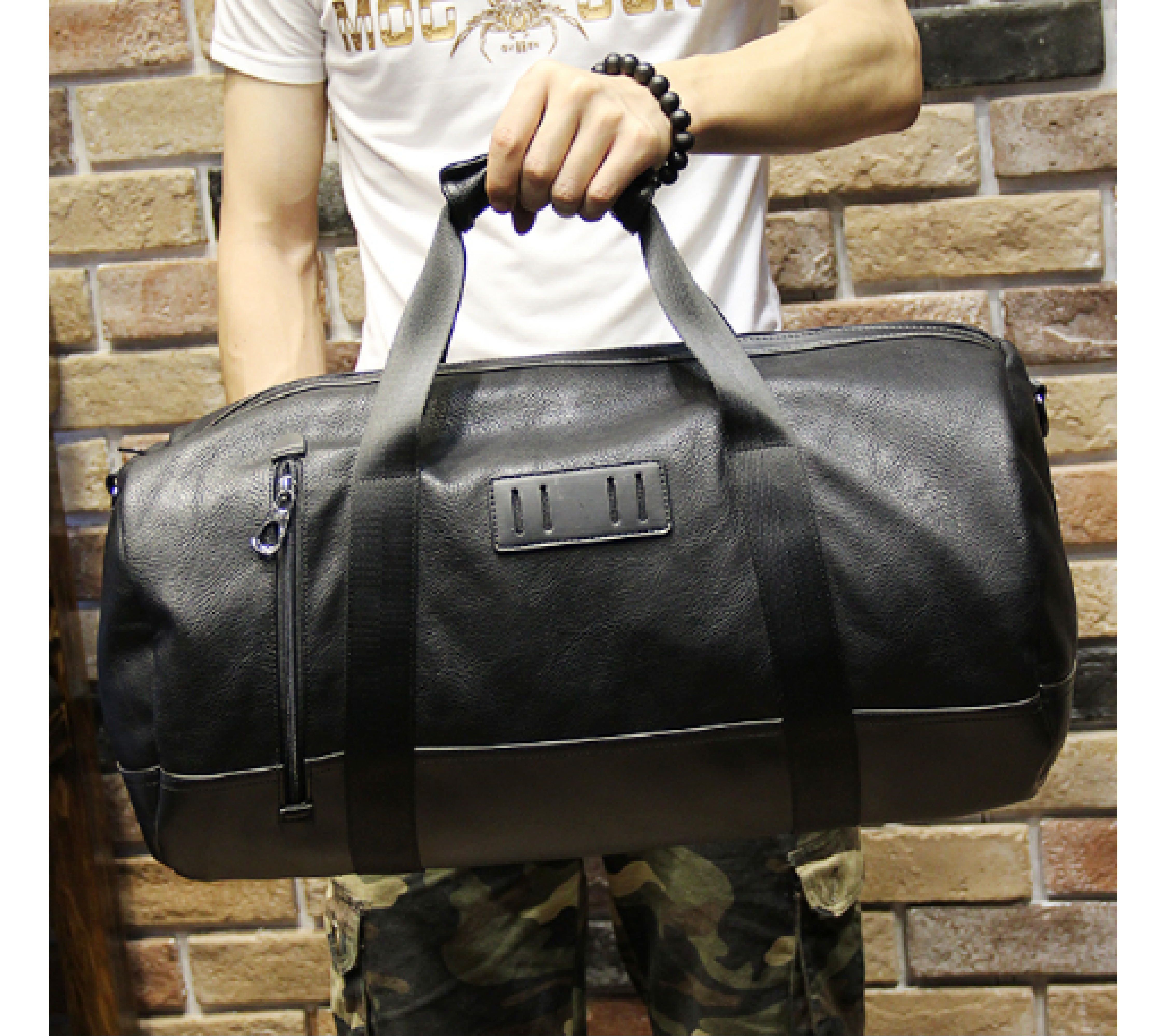 handbag leather lining travel bag
