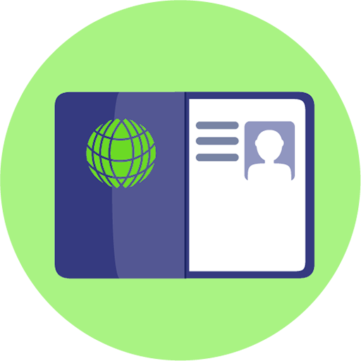 ico scalable vector graphics passport icon travel icon