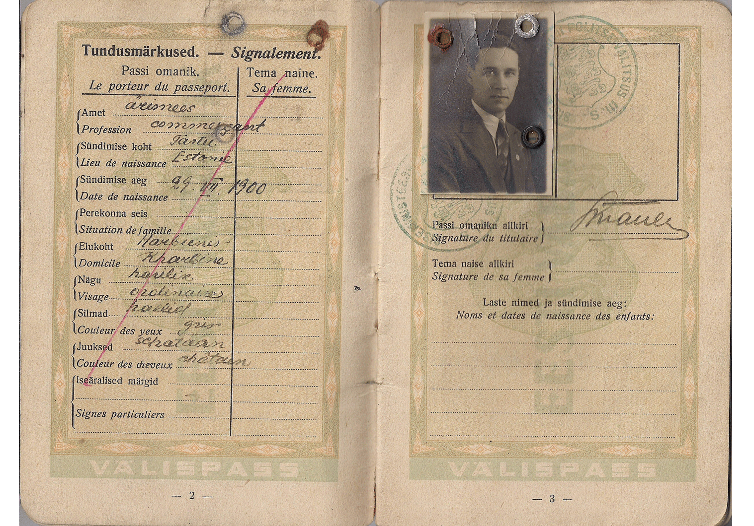 identity document manchuria passport refugee travel document passport