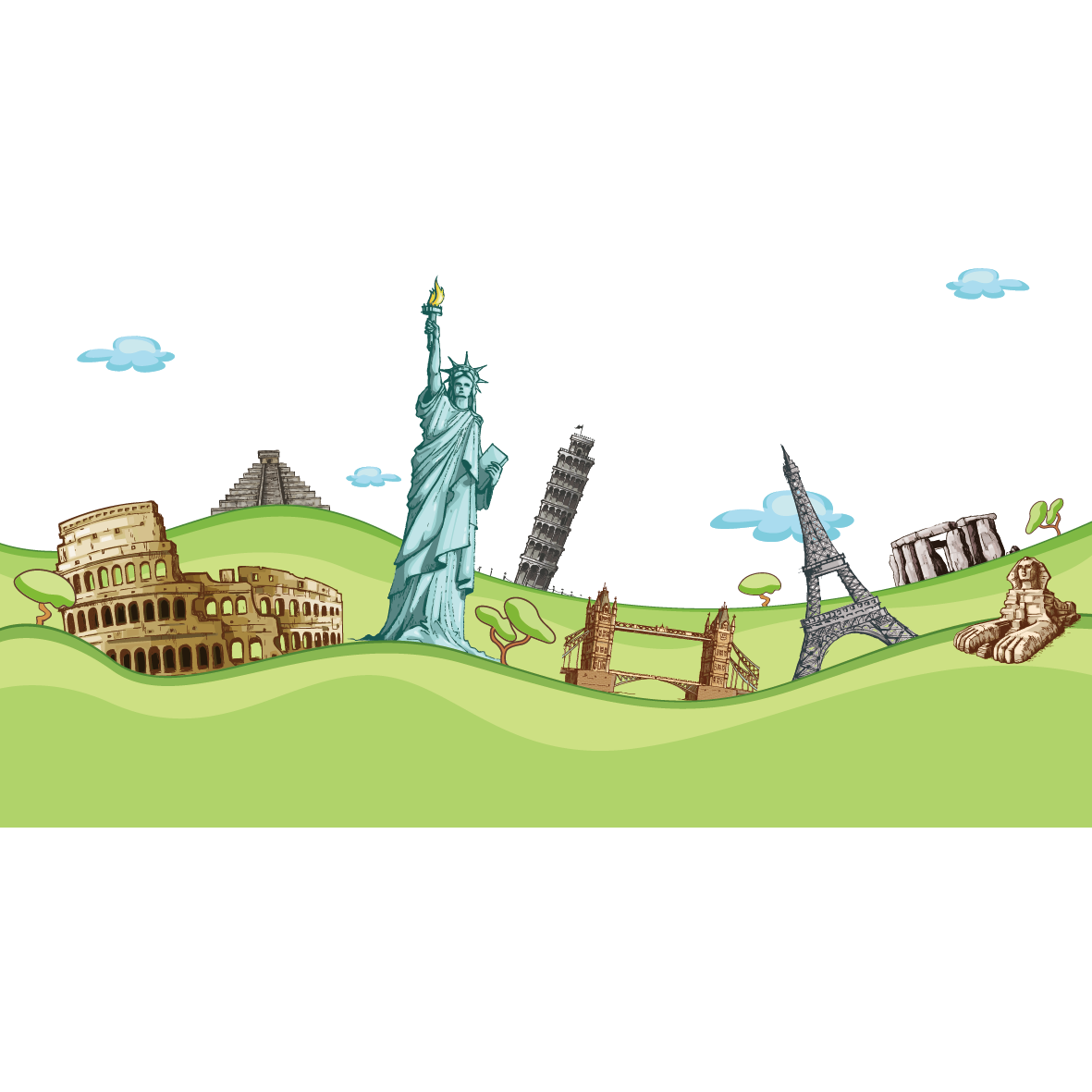 leaning tower of pisa landmark royalty free world travel