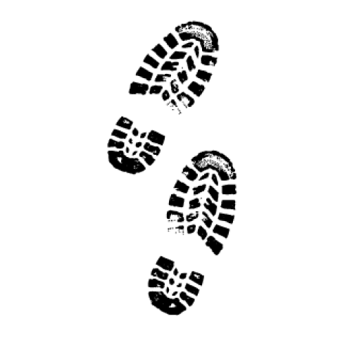 nepal western mountains united states travel shoe prints