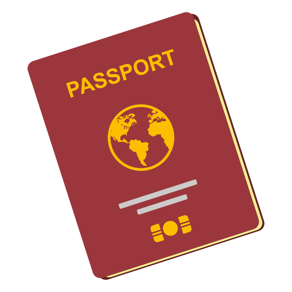 passport scalable vector graphics icon vector travel passport