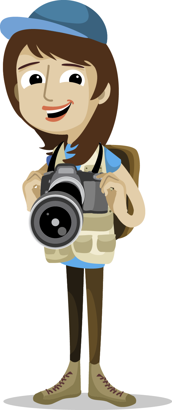 photography photographer clip art who travel vector material