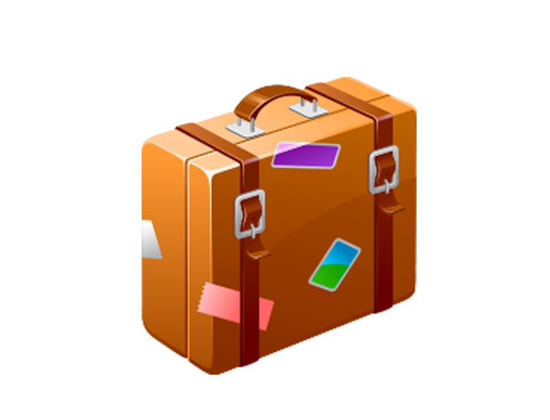 poster baggage travel suitcase