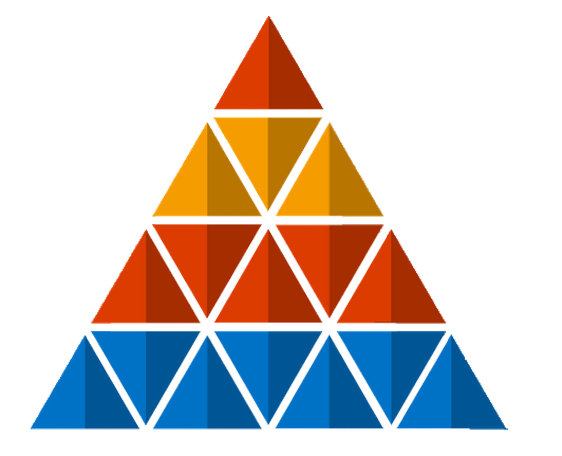 advantage solutions retail services marketing sales colored triangle