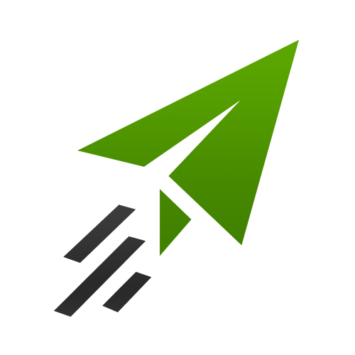 airplane paper plane marketing service plane vector
