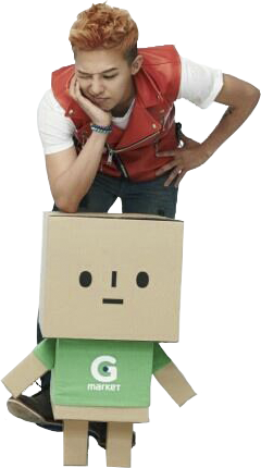 All my GD s Big Bang G Dragon posing with G market robot transparent bac