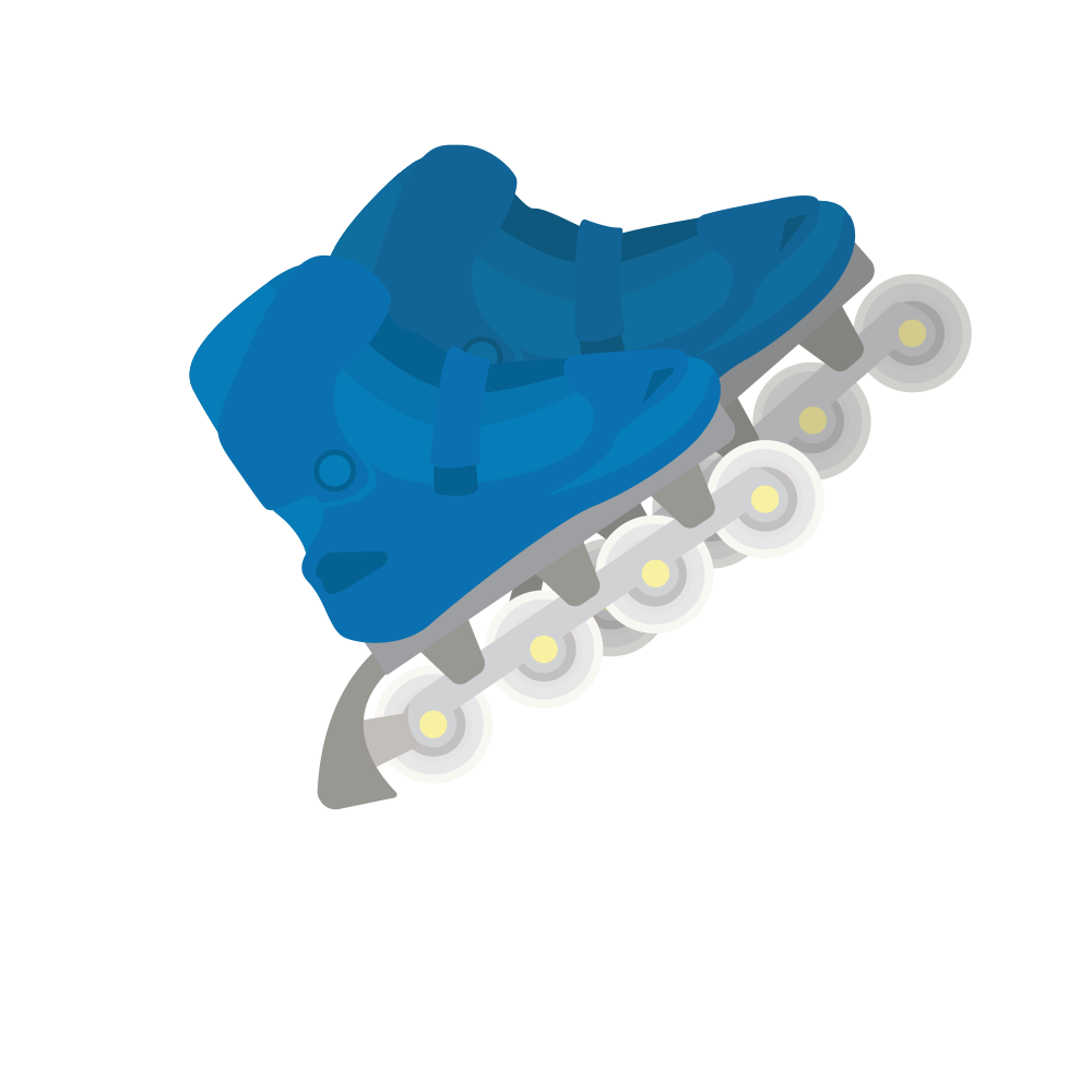 application software advertising marketing shoe roller skates