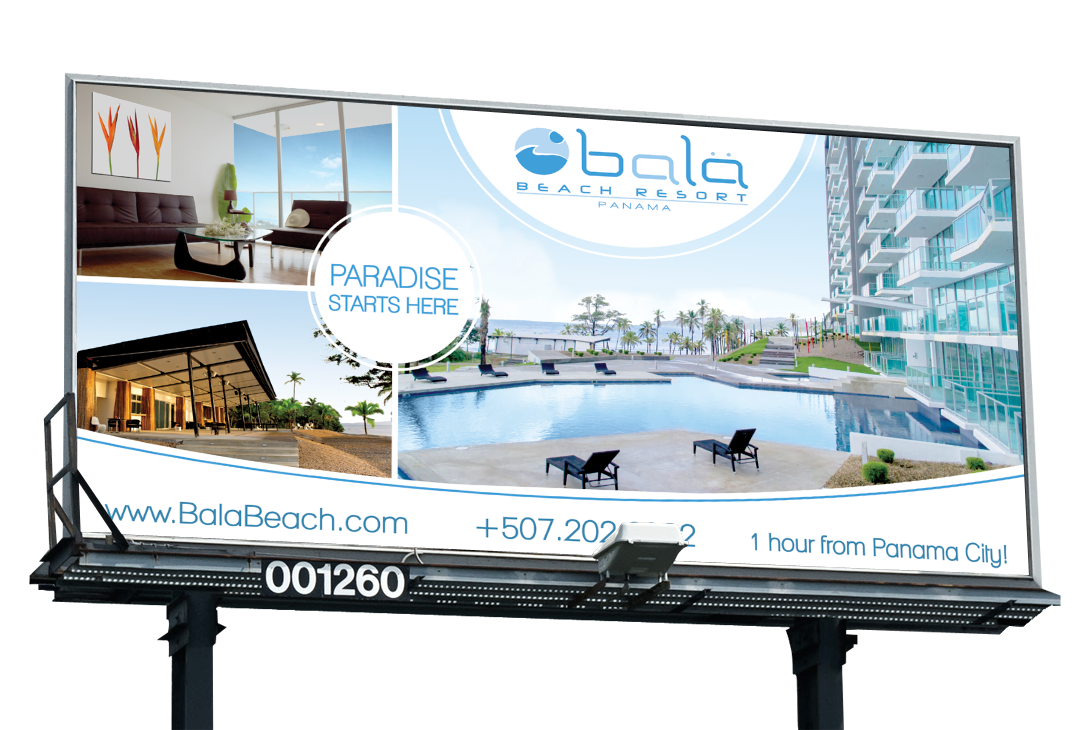 billboard design advertising resort marketing billboard