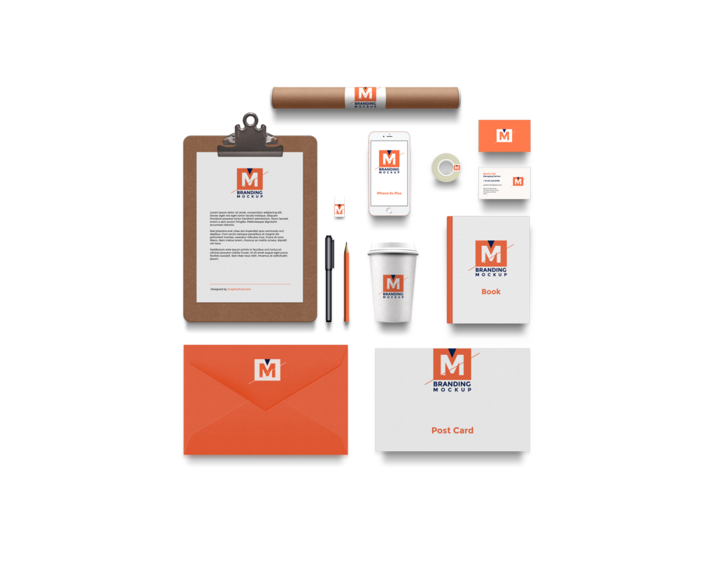 Book Logo Corporate Identity Marketing Mockup Corporation Brand Book Communication Advertising transparent bac