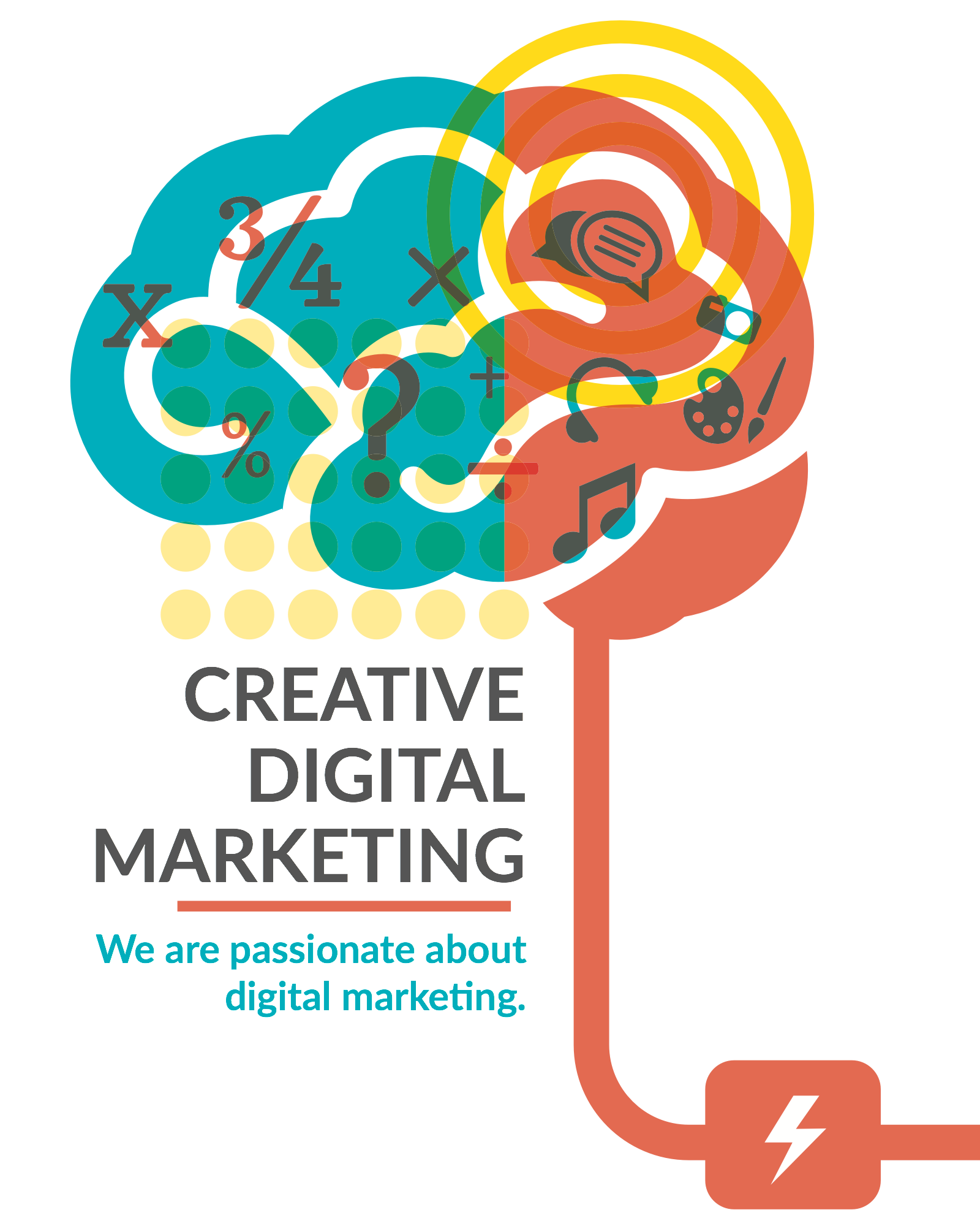 brain poster royalty free digital marketing