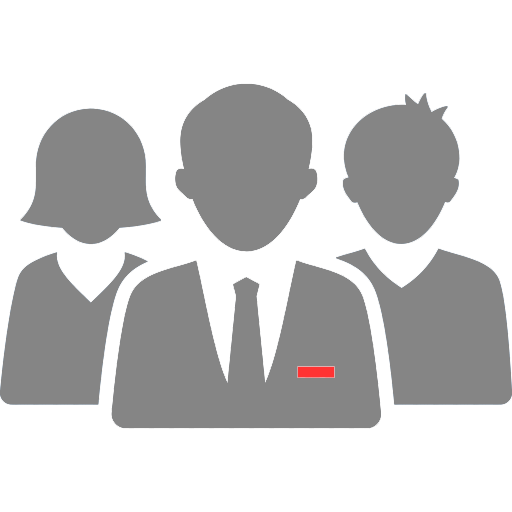 business computer icons senior management company marketing business