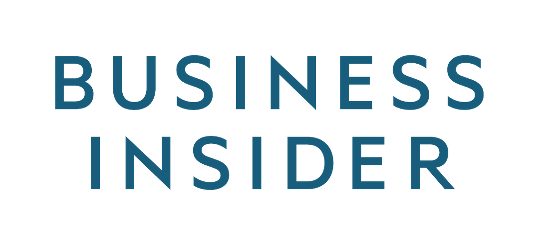 Teal Blue Two-Line Sans-Serif Logo