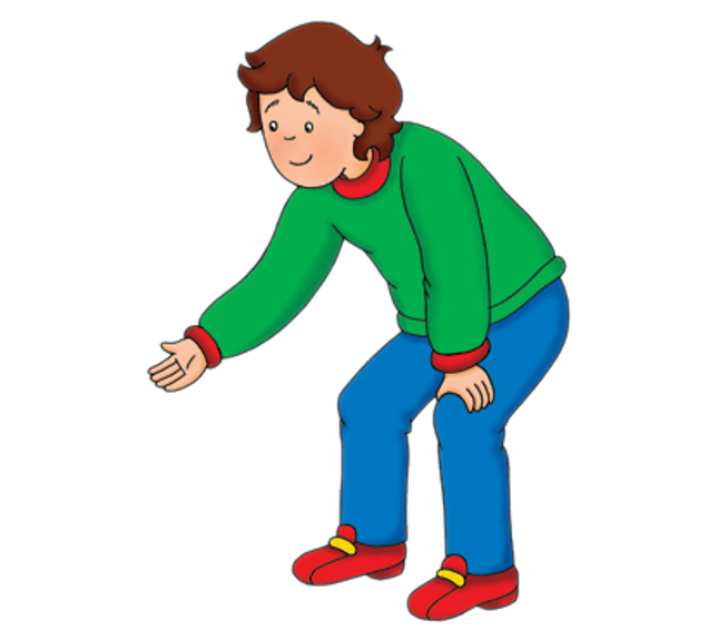 caillou s dad father caillou the magic of compost ecology club at the market grandparent child