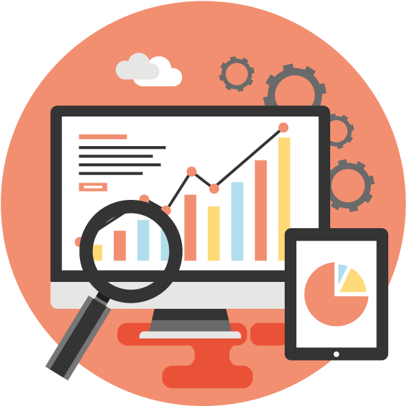 Circle Design Sales Marketing Business Market Analysis Economics Management Search Engine Optimization transparent bac